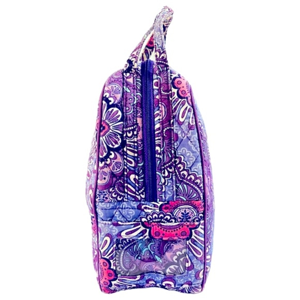 ***SOLD***Vera Bradley Lunch Bunch Bag in Lilac Tapestry Insulated Quilted - Picture 6 of 14